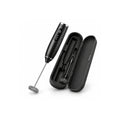 RivetNest FrothMaster Adjustable-Speed Milk Frother Kit with Storage Case