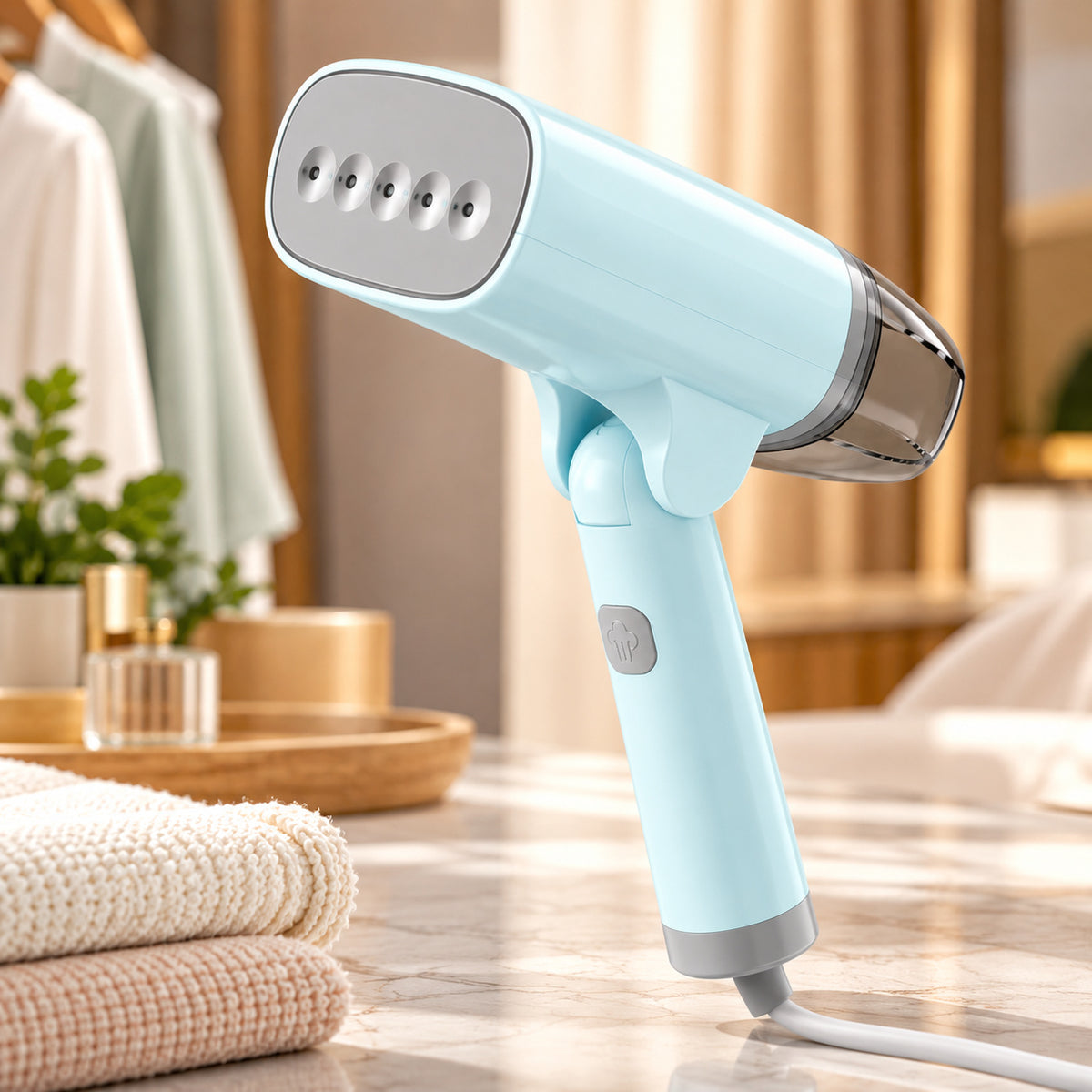 RivetNest SteamEase Portable Garment Steamer