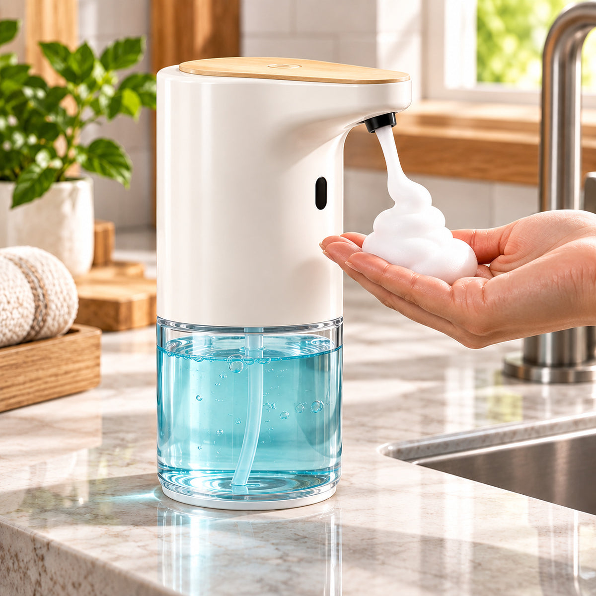 RivetNest PureFoam Touchless Soap Dispenser