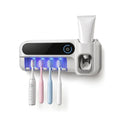 RivetNest CleanSmile UV Toothbrush Sanitizer & Automatic Toothpaste Dispenser